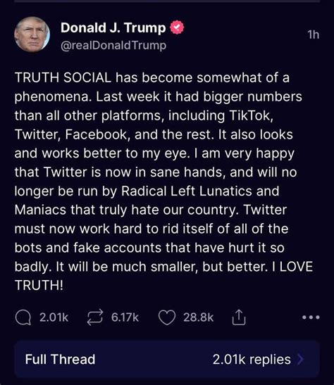 trump truth social q